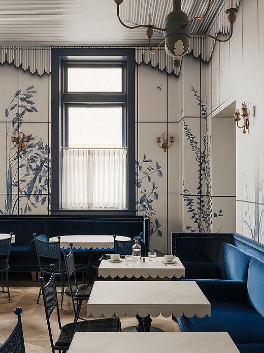 Spacious, airy, and serene, the Breakfast Room is an ideal space for starting the day.

